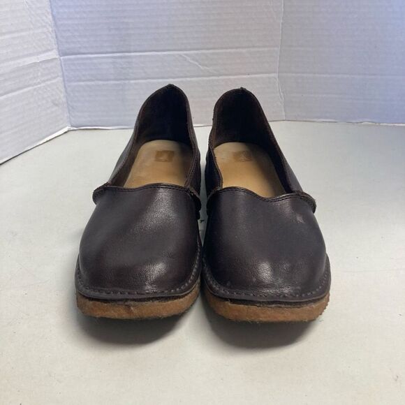 Baffin Pur Provence Women's Brown‎ Leather Slip-on Comfort Loafer Shoes Size 8 - Picture 8 of 9